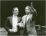 Robert LuPone and Bronson Pinchot in the stage production Zoya's Apartment