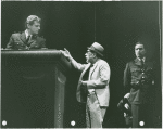 Menasha Skulnik (center) in the stage production The Zulu and the Zayda