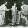Louis Gossett Jr. (right) in the stage production The Zulu and the Zayda