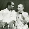 Louis Gossett Jr. and Menasha Skulnik in the stage production The Zulu and the Zayda