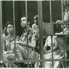 Christine Spencer, Ed Hall, and Louis Gossett Jr. in the stage production The Zulu and the Zayda