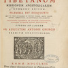 Alphabetum tibetanum Alphabetum tibetanum missionum apostolicarum commodo editum. ... 