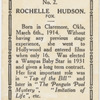 Rochelle Hudson.