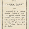 Virginia Dabney.