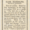 Elsie Randolph.