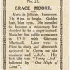 Grace Moore.