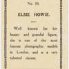 Elsie Howie.