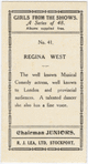 Regina West.