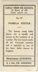 Pamela Foster.