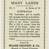 Australia.