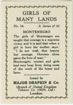 Montenegro.