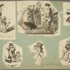 Par Cruikshank, 1834-36 [title in ink on mount, 6 images by Cruikshank]
