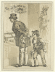 Ask for Moorhouse's No. 6 Cigars [Boy smoking cigar held by man]