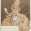 Man in tophat smoking cigar