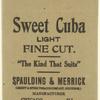 Sweet Cuba Light Fine Cut