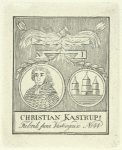 Restrikes of labels of the firm of Christian Kastrup.