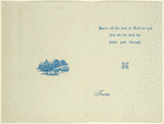 Christmas Card, Wild Woodbine cigarettes