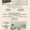 Program for production of Long Day's Journey into Night at the Wilbur Theatre, Boston