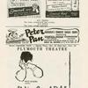 Program for production of Long Day's Journey into Night at the Wilbur Theatre, Boston