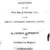 An oration on the abolition of the slave trade
