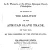 A Thanksgiving sermon: preached January 1, 1808 in St. Thomas's, or the African Episcopal Church, Philadelphia, on account of the abolition of the African slave trade on that day, by the Congress of the U.S. [Microform]