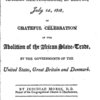 A discourse, delivered at the African meeting-house, in Boston, July 14, 1808, in grateful celebration of the abolition of the African slave-trade, by the governments of the United States, Great Britain and Denmark