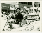 Bishop Robert Clements, Quentin Crisp, John Noble, New York Gay Pride March, 1982 June