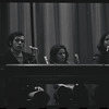 Kate Millett at Columbia University panel discussion, 1970