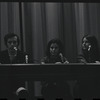 Kate Millett at Columbia University panel discussion, 1970