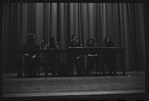 Kate Millett at Columbia University panel discussion, 1970