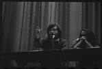 Kate Millett at Columbia University panel discussion, 1970