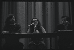 Kate Millett at Columbia University panel discussion, 1970