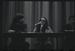 Kate Millett at Columbia University panel discussion, 1970