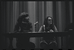 Kate Millett at Columbia University panel discussion, 1970