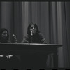 Kate Millett at Columbia University panel discussion, 1970