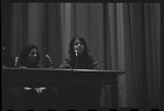 Kate Millett at Columbia University panel discussion, 1970
