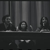 Kate Millett at Columbia University panel discussion, 1970