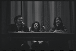 Kate Millett at Columbia University panel discussion, 1970