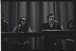 Kate Millett at Columbia University panel discussion, 1970