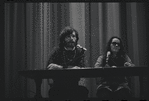 Kate Millett at Columbia University panel discussion, 1970