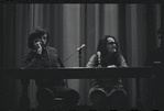 Kate Millett at Columbia University panel discussion, 1970