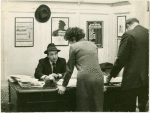 Ted Mann in Sheridan Square office
