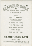 Mary Carroll.