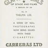 Thelma Lee.