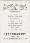 Gloria Dickson.