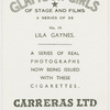 Lila Gaynes.