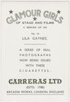Lila Gaynes.