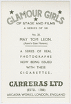 May Tom Leon.