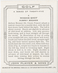 Mashie shot - Aubrey Boomer.
