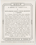 Explosion shot from bunker - J. J. Busson.